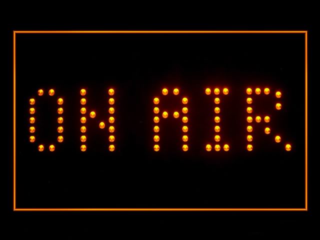 On Air Studio Yellow Neon Light Sign