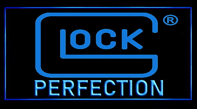 GLOCK Perfection LED Neon Sign