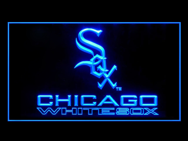 Chicago White Sox Baseball Display Shop Neon Light Sign