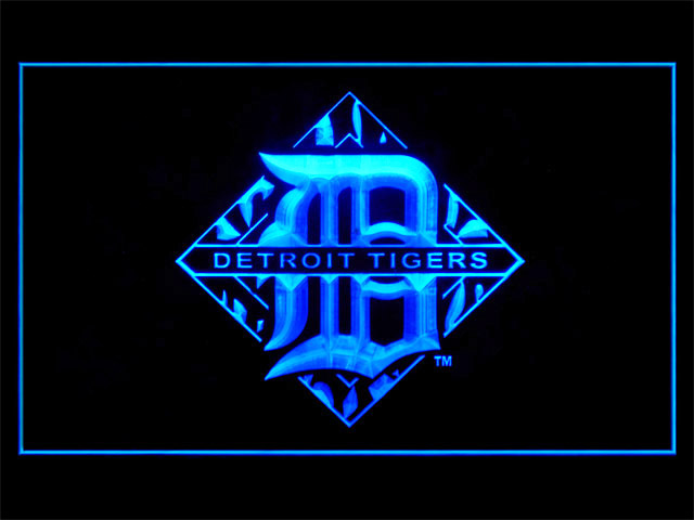 Detroit Tigers Baseball New Display Shop Neon Light Sign