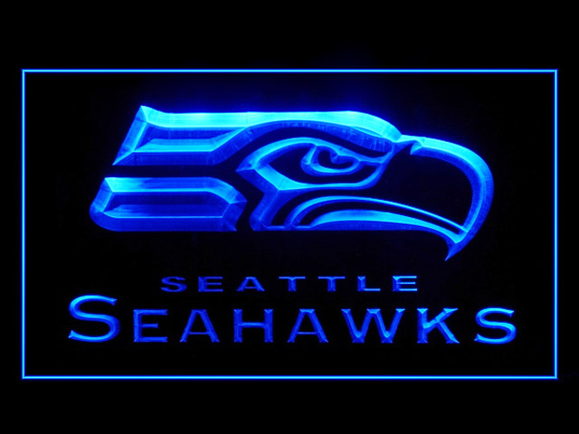 Seattle Seahawks Football Shop Neon Light Sign