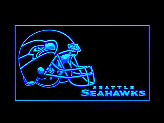 Seattle Seahawks Helmet New Display Shop Neon Light Sign