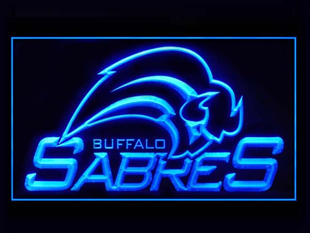 Buffalo Sabres Hockey Display Shop Neon Light Sign