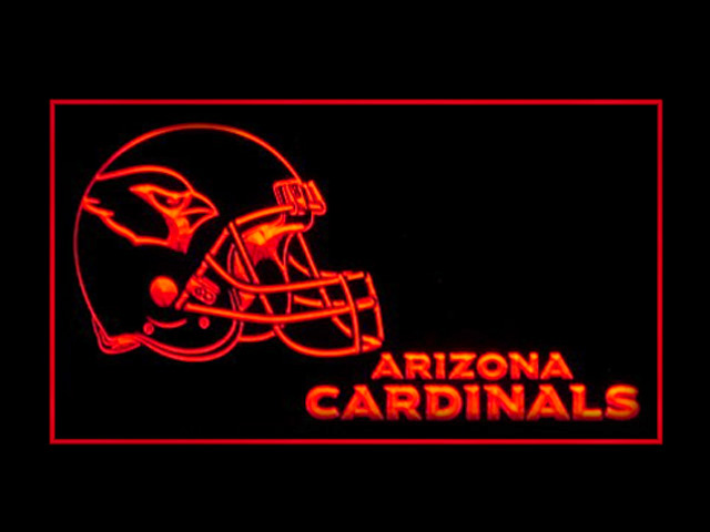 Arizona Cardinals Helmet New Display Neon Light Sign