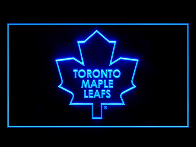 Toronto Maple Leafs Hockey Display Shop Neon Light Sign