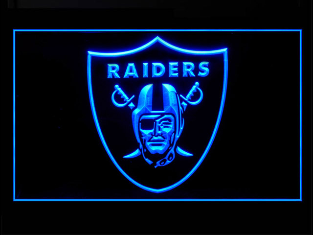 Oakland Raiders Football Shop Neon Light Sign