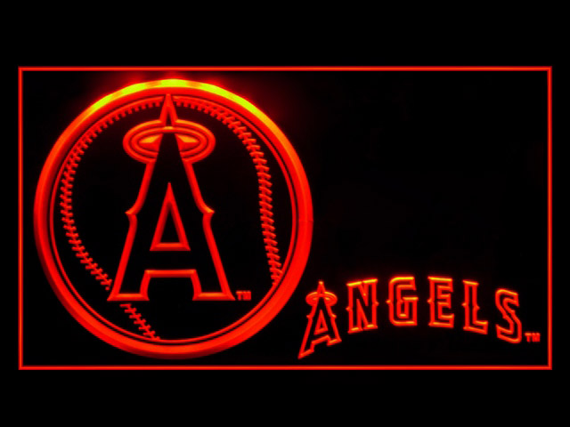 L.A. Anaheim Angels Baseball Shop Neon Light Sign