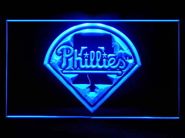 Philadelphia Phillies Display Shop Neon Light Sign