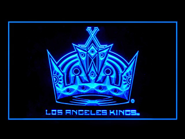 Los Angeles Kings Hockey Display Shop Neon Light Sign