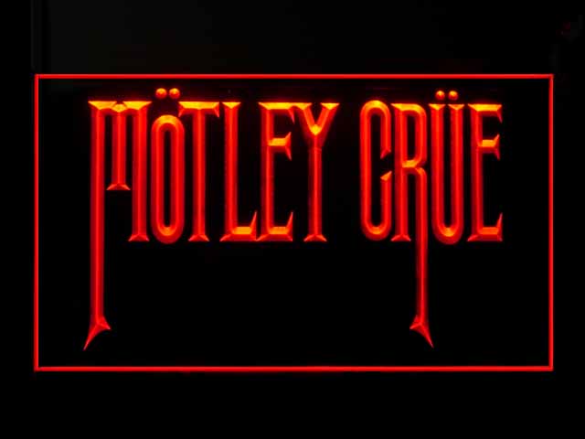 Motley Crue Display Led Light Sign