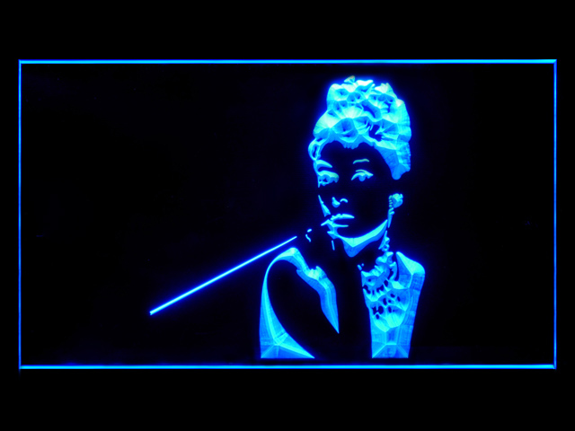 Audrey Hepburn Display Neon Light Sign
