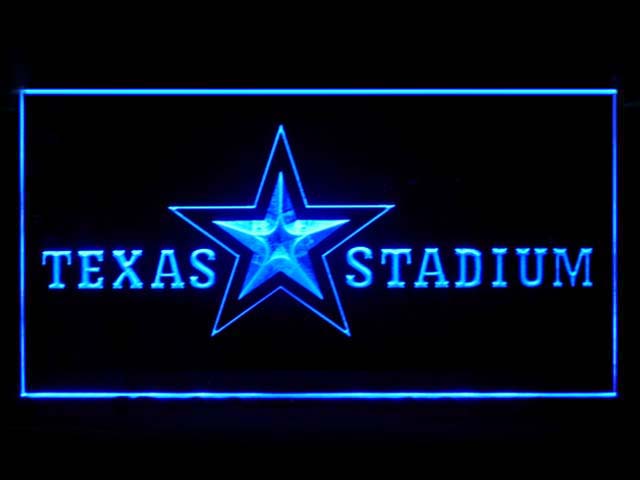 Dallas Cowboys Texas Stadium Shop Neon Light Sign