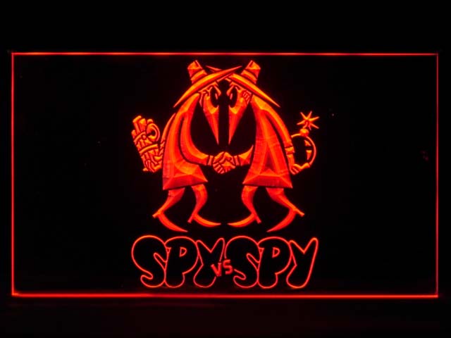 SPY VS SPY Bar Neon Light Sign
