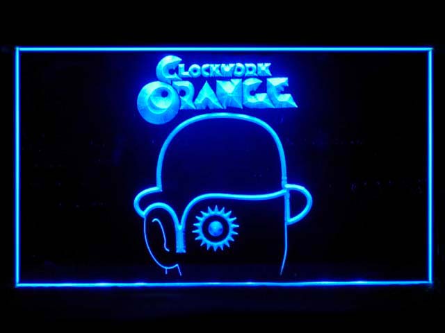 A Clockwork Orange Neon Light Sign