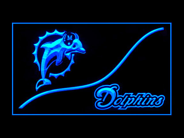 Miami Dolphins Football Shop Neon Light Sign