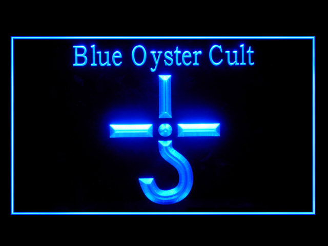 Blue Oyster Cult Display Led Light Sign