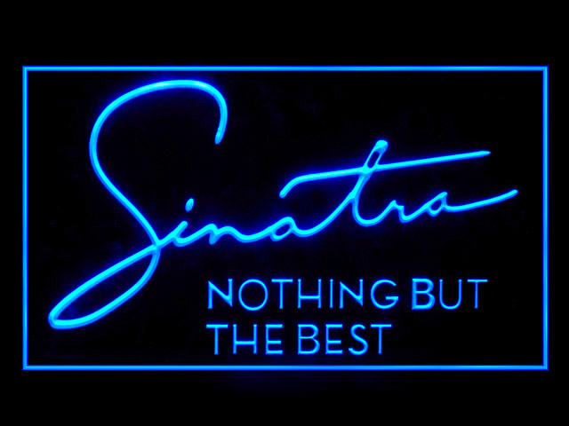Frank Sinatra Beer Bar Pub Store Light Sign