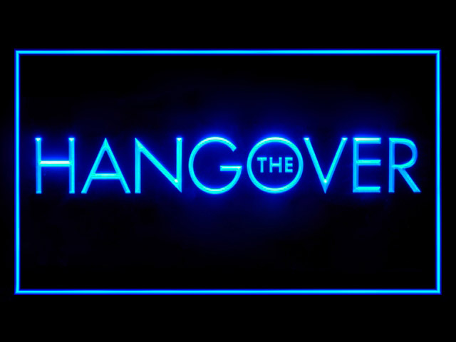 The Hangover Bar Neon Light Sign