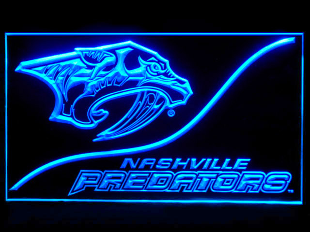 Nashville Predators Cool Display Shop Neon Light Sign