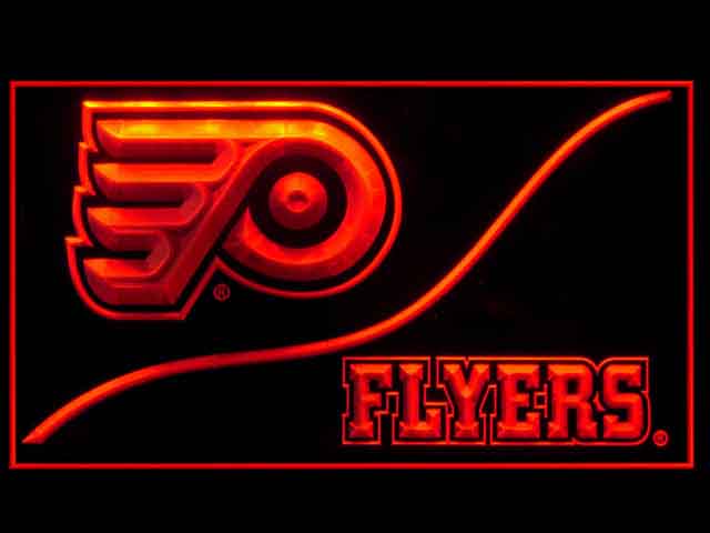 Philadelphia Flyers Bar Shop Neon Light Sign