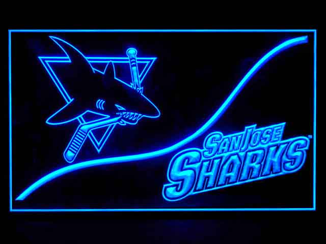 San Jose Sharks Cool Display Shop Neon Light Sign