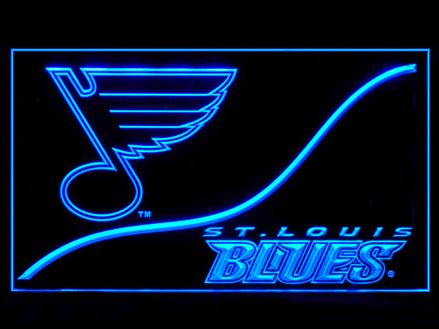 St. Louis Blues Cool Display Shop Neon Light Sign [St. Louis Blues Cool yy]  - $49.95 :  - Custom LED Neon Light Signs