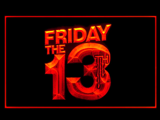 Friday The 13th Neon Light Sign