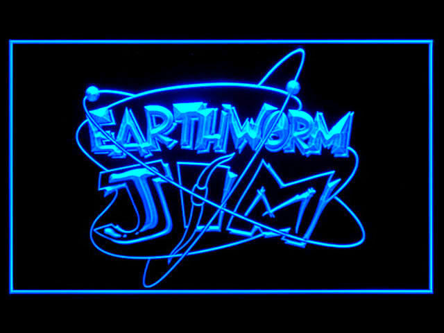 Earthworm Jim Neon Light Sign