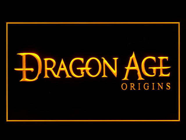 Dragon Age Origins Neon Light Sign