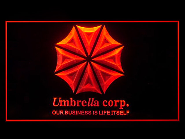 Umbrella Corp Our Business Is Life Itself Neon Light Sign