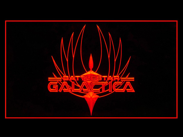 Battlestar Galactica Display Neon Light Sign