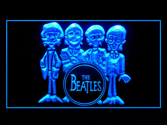 The Beatles Drum Display Led Light Sign