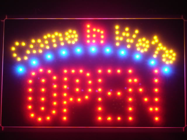 Come in we're OPEN Bar Beer Bar LED Neon Light Signs