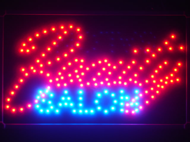 Beauty Salon LED Neon Light Sign Whiteboard