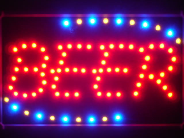 Beer Bar Led Neon Sign WhiteBoard