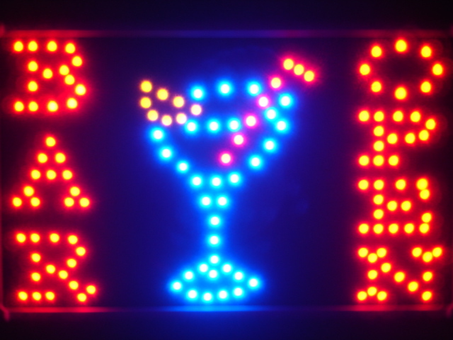 BAR OPEN Cocktails Led Neon Beer Light Sign