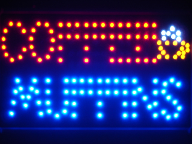 Coffee Muffins Cafe Led Neon Sign WhiteBoard