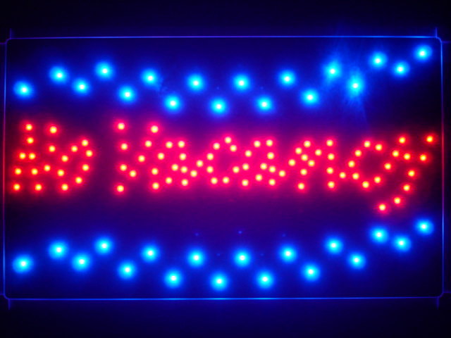 No Vacancy Hotel Motel Led Neon Sign