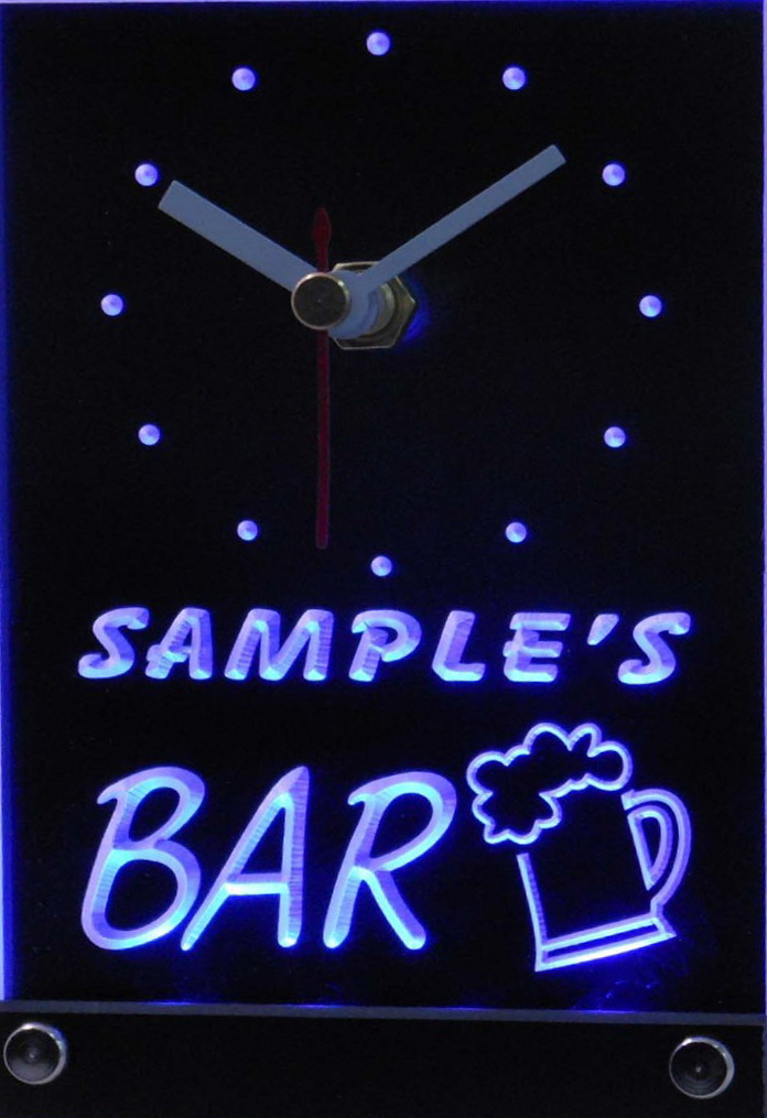 Custom Neon Clocks